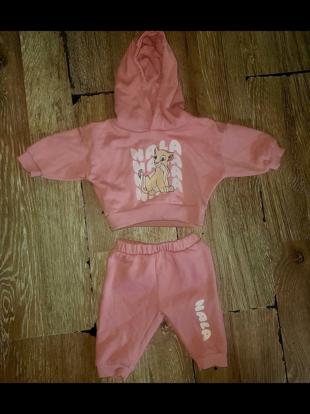Disney By Primark Pink Lion King Nala Baby Track Suit